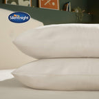 Silentnight Brushed Almond Cotton Pillowcase Pair