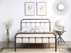 Burford Brushed Copper Victorian Metal Bed
