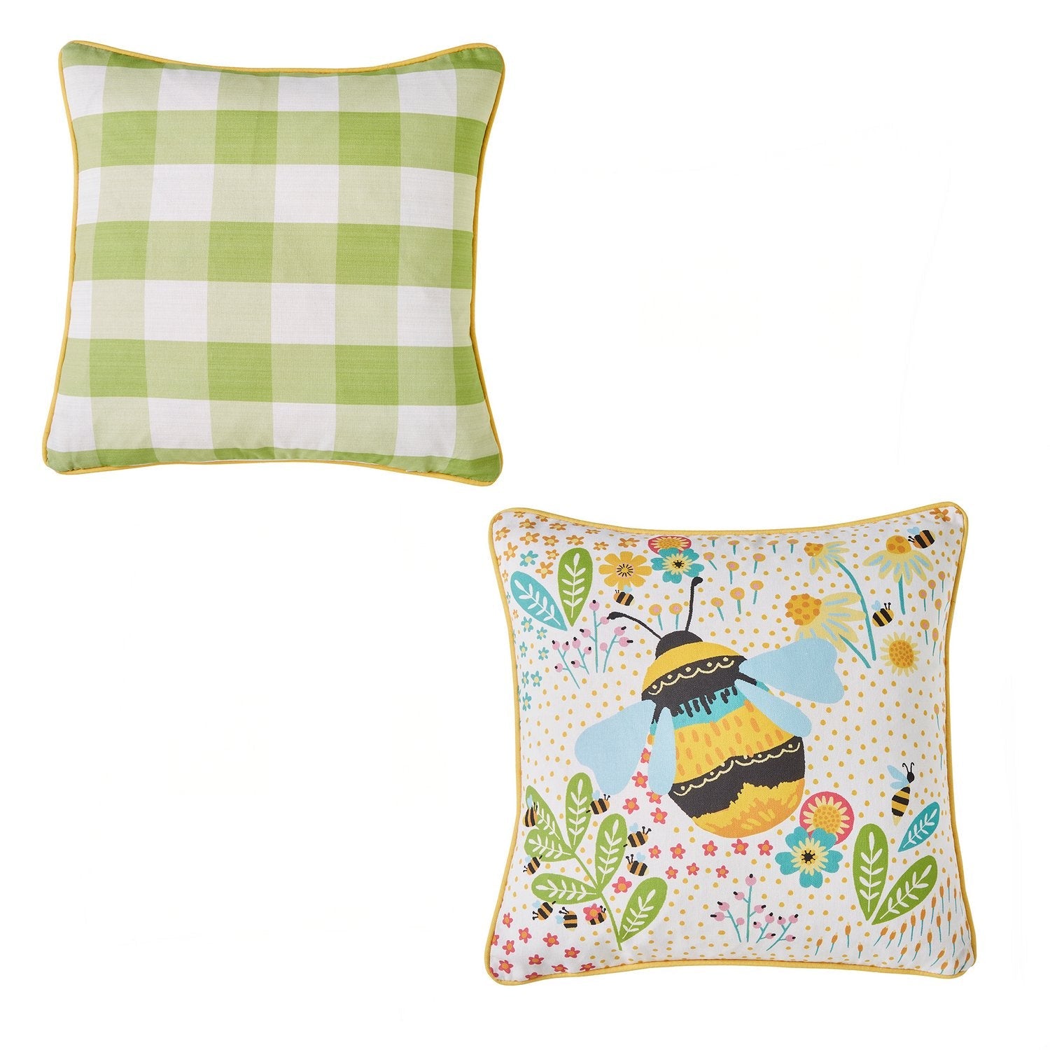 Buzzy Bee Outdoor Cushion (43cm x 43cm)