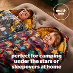 Silentnight Camping Collection Grey Flock Airbed with Built In Electric Pump
