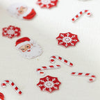 Red & White Christmas Table Confetti