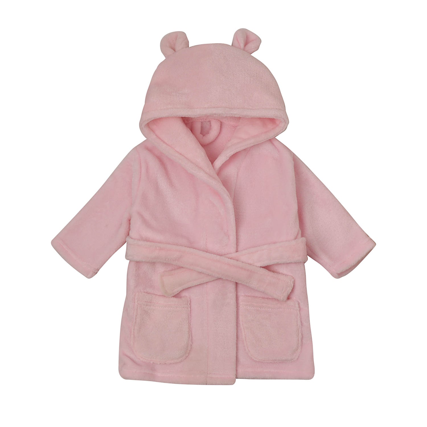 Bambino Baby's First Dressing Gown - Pink 3-6 Months