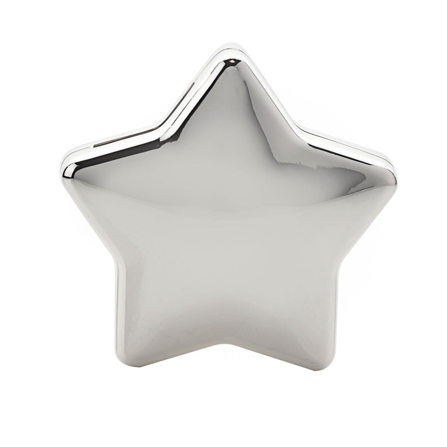 Bambino Star Silver Plated Money Box