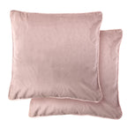 Chelsea Heather Velvet Cushion Cover Pair (43cm x 43cm)