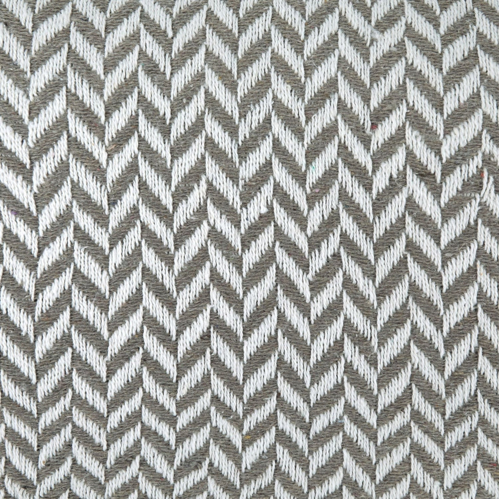 Cherokee Taupe Scandi Woven Recycled Cotton Throw
