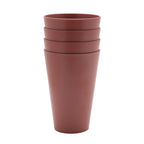 Country Living Set of 4 RPET Cups - Terracotta
