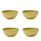Country Living Set of 4 RPET Bowls - Olive Green