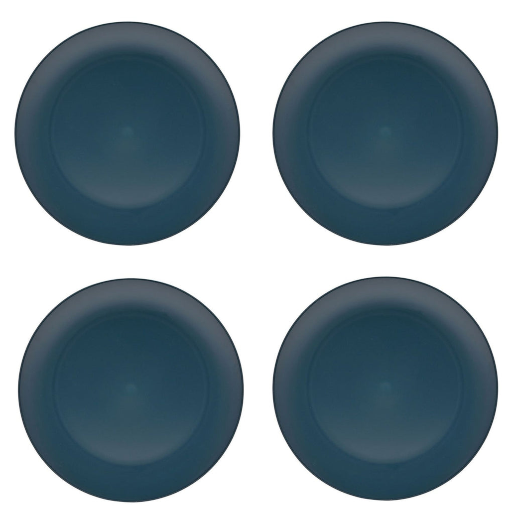 Country Living Set of 4 RPET Plates - Navy Blue