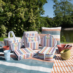 Country Living Outdoor Woven Striped Cushion