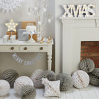 Festive Silver Foiled Mince Pie Sticks - Christmas Metallics
