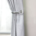 Chrome Crystal Curtain Holdbacks (Pair)