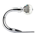 Chrome Crystal Curtain Holdbacks (Pair)