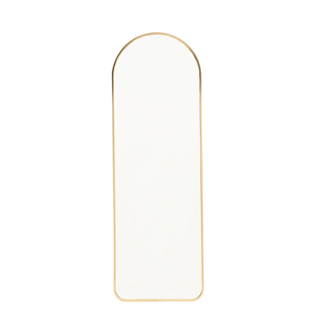 120cm Gold Arched Full Length Wall Mirror