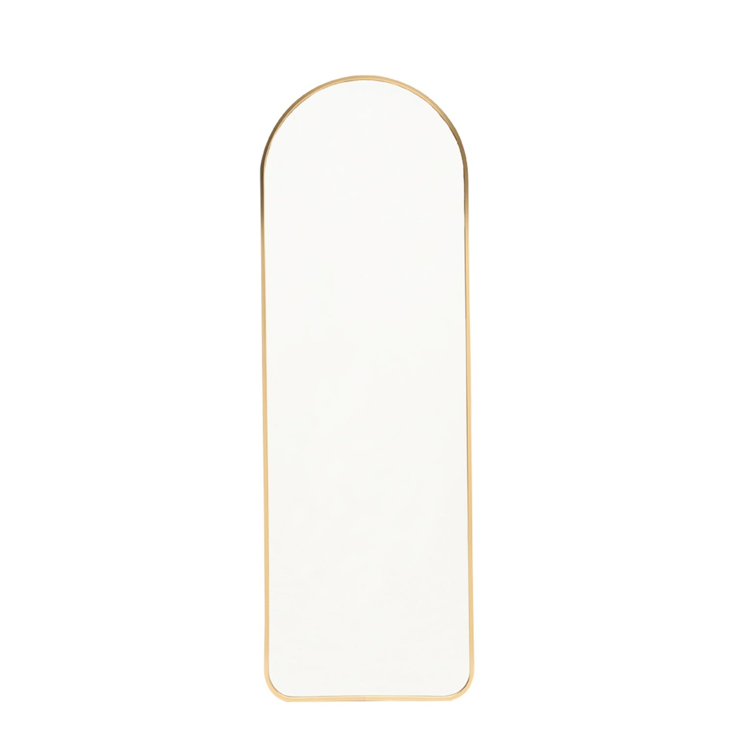 120cm Gold Arched Full Length Wall Mirror