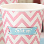 Paper Cups - Chevron Divine- 10 Inner Pack