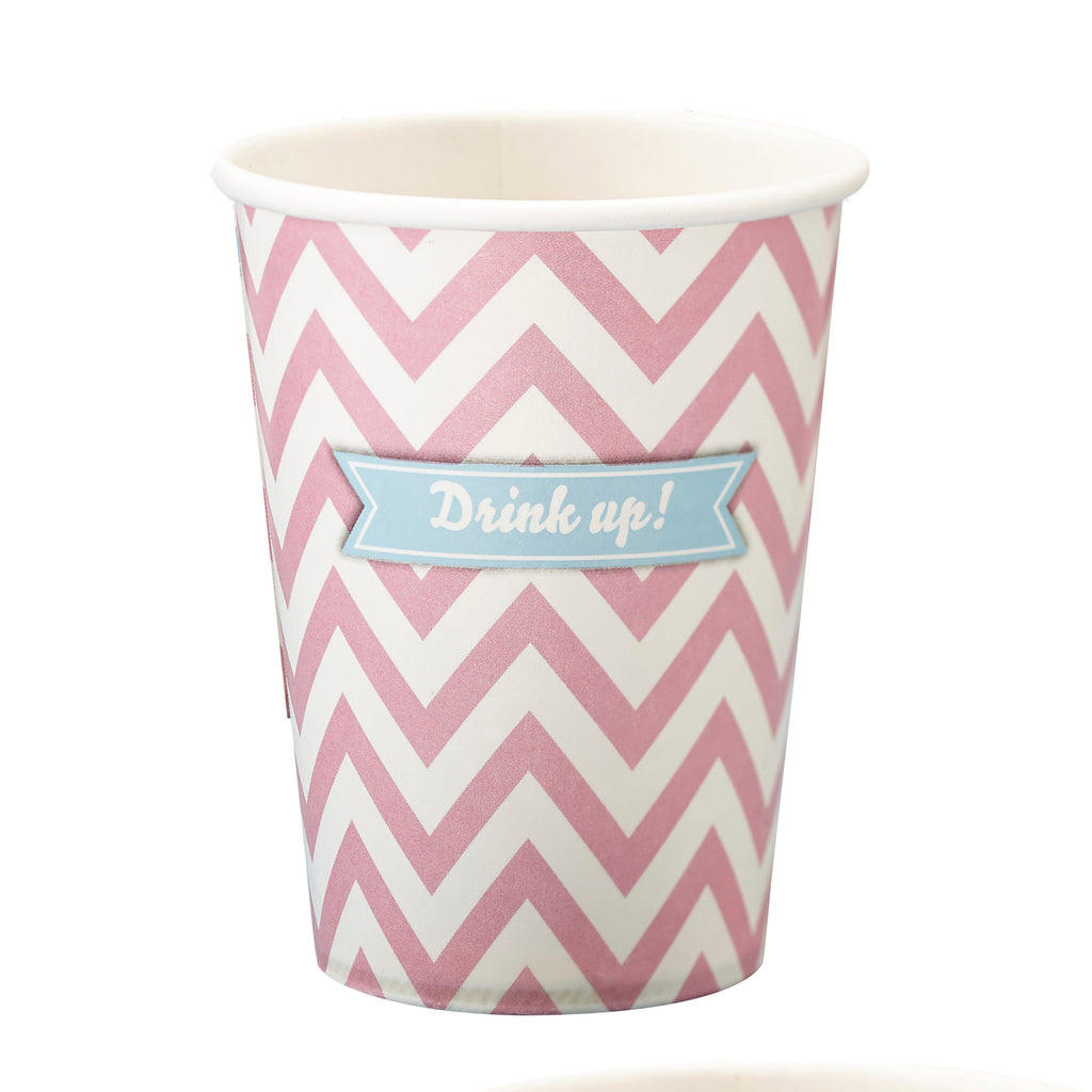 Paper Cups - Chevron Divine- 10 Inner Pack