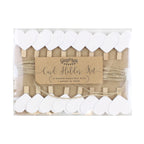 Wooden Heart Peg and String Set - Rustic Country- 5 Inner Pack