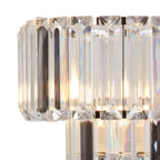 Chrome and Clear Acrylic Table Lamp