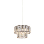 Chrome And Clear Ceiling Light Shade