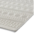 Coast Easy Clean Beige Moroccan Weatherproof Rug