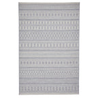 Coast Easy Clean Grey Moroccan Weatherproof Rug