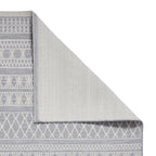 Coast Easy Clean Grey Moroccan Weatherproof Rug