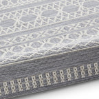 Coast Easy Clean Grey Moroccan Weatherproof Rug