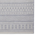 Coast Easy Clean Grey Moroccan Weatherproof Rug