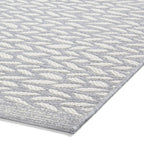 Coast Easy Clean Grey/Cream Weatherproof Rug