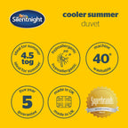 Silentnight Cooler Summer 4.5 Tog Duvet