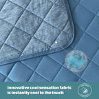 Silentnight Restore Blue Cooling Lightweight Blanket