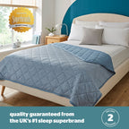 Silentnight Restore Blue Cooling Lightweight Blanket