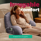 Silentnight Grey Cosy Cuddle Cushion