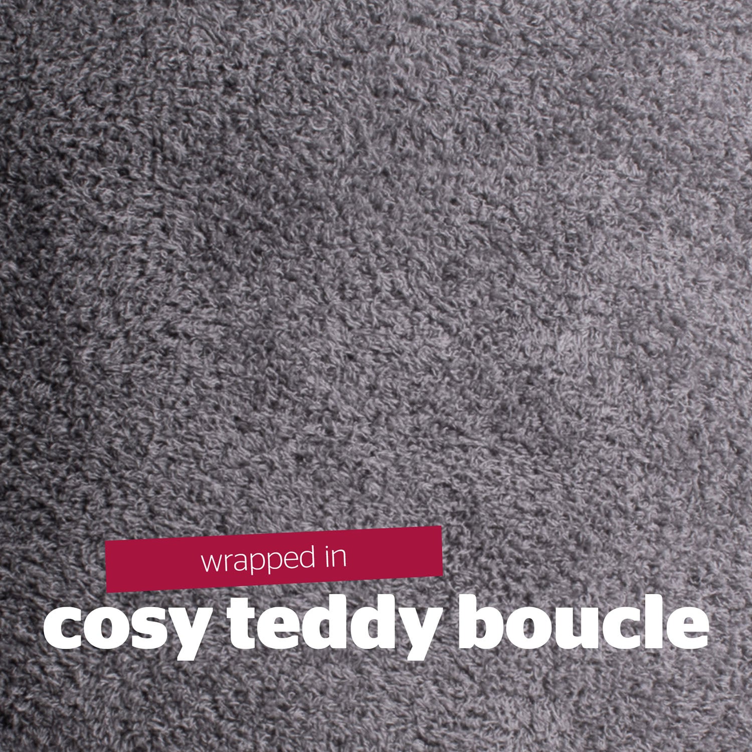 Silentnight Grey Cosy Cuddle Cushion