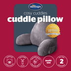 Silentnight Grey Cosy Cuddle Cushion