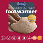 Silentnight Natural Cosy Cuddles USB Foot Warmer