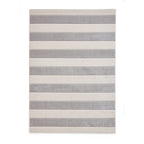 Catherine Lansfield Cove Stripe Grey Rug