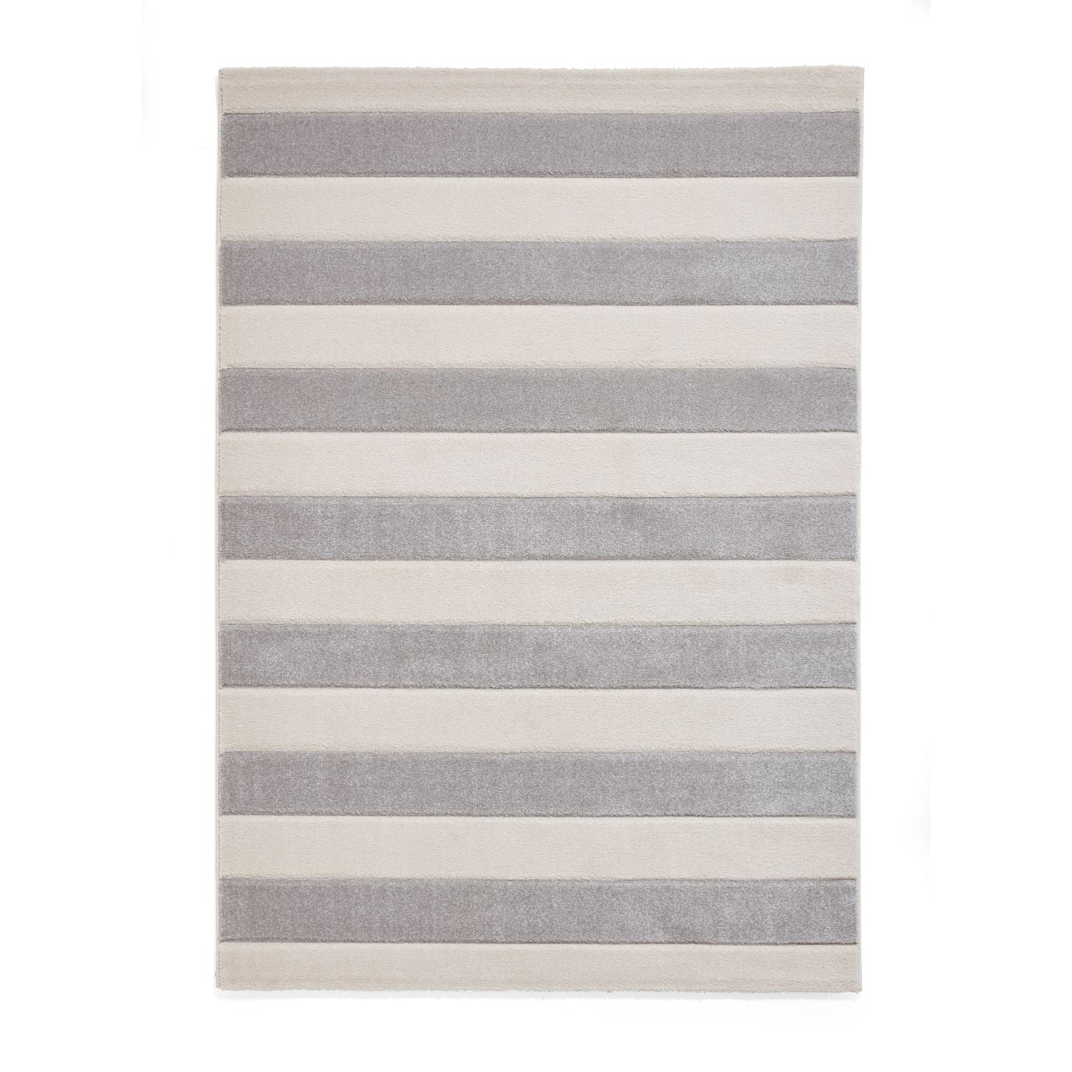 Catherine Lansfield Cove Stripe Grey Rug