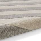 Catherine Lansfield Cove Stripe Grey Rug