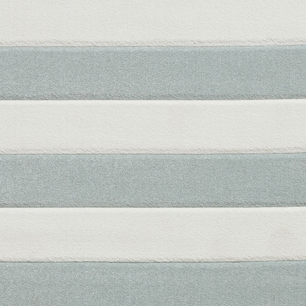 Catherine Lansfield Cove Stripe Sage Green Rug