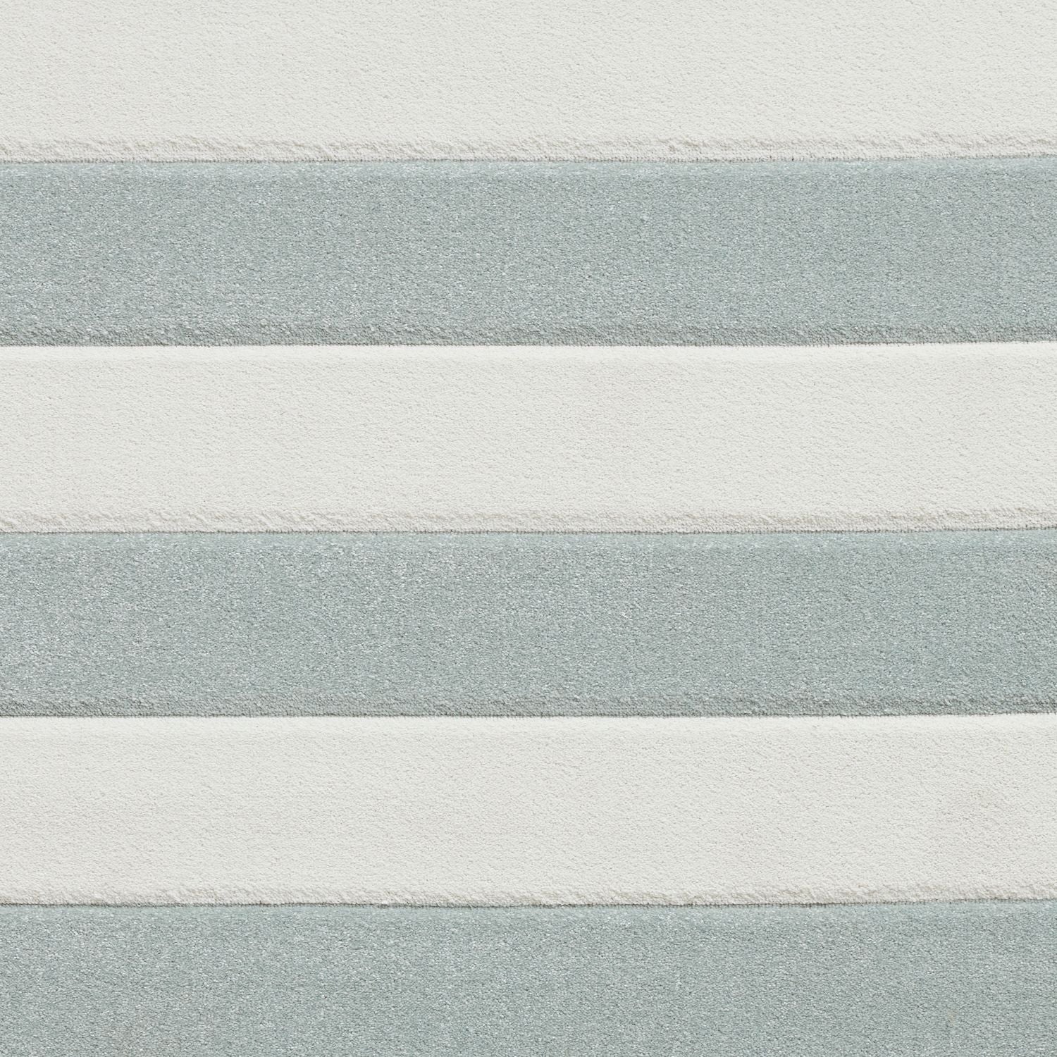 Catherine Lansfield Cove Stripe Sage Green Rug