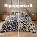Silentnight Leaf Navy Coverless 10.5 Tog Duvet And Pillowcase