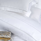White 1000 Thread Count 100% Cotton Pillowcase