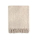 Darcy Dove Grey Chenille Throw