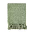 Darcy Meadow Green Chenille Throw