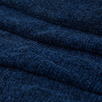 Darcy Navy Blue Chenille Throw