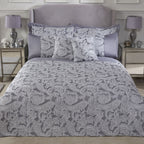 Duchess Silver Embellished Jacquard Duvet Set