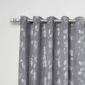 Chrome Diamante Extendable Curtain Pole