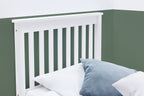 Disley Classic White Wooden Bed
