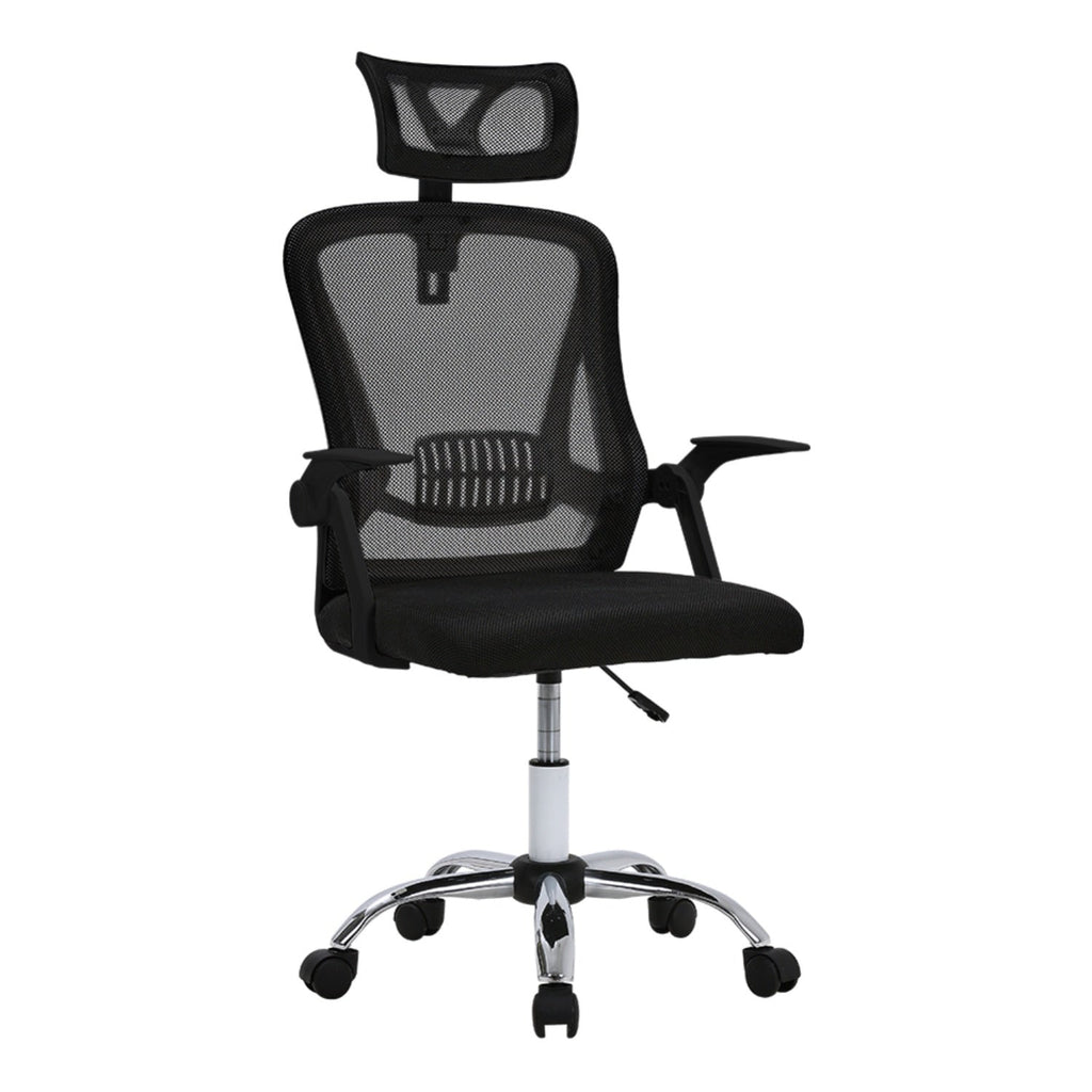Ergonomic Mesh Office Chair Black with Headrest